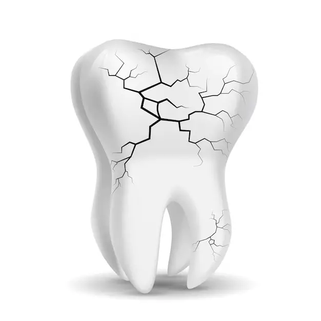 شکستگی جدی دندان